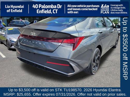 Amazon Gray 2026 Hyundai ELANTRA Sport