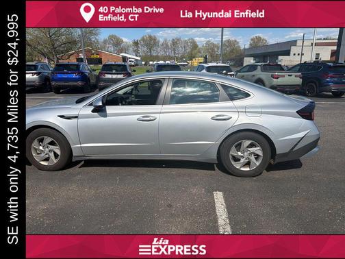 Aero Silver 2025 Hyundai SONATA SE