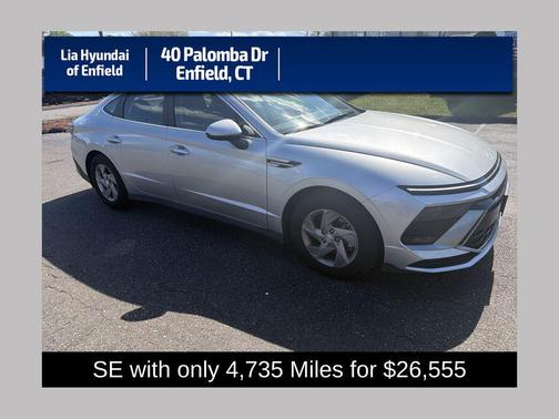 Aero Silver 2025 Hyundai SONATA SE
