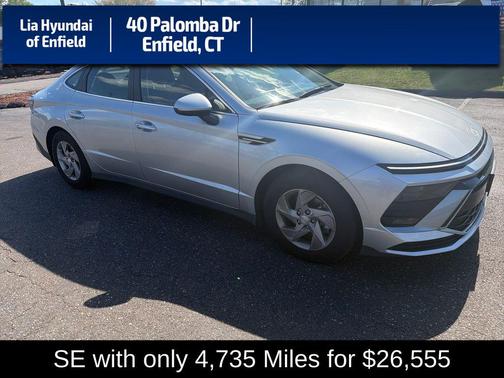 Aero Silver 2025 Hyundai SONATA SE