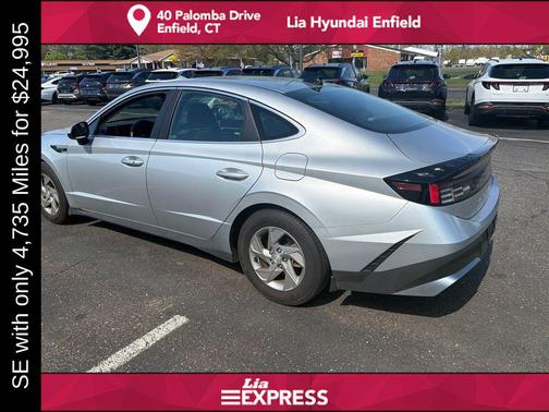 Aero Silver 2025 Hyundai SONATA SE
