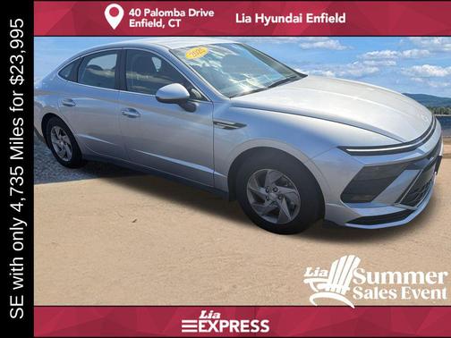 Aero Silver 2025 Hyundai SONATA SE