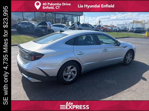 Aero Silver 2025 Hyundai SONATA SE