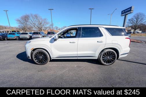 Hyper White 2025 Hyundai PALISADE Calligraphy Night Edition