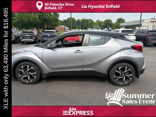 Silver Knockout Metallic w/Black Roof 2019 Toyota C-HR XLE