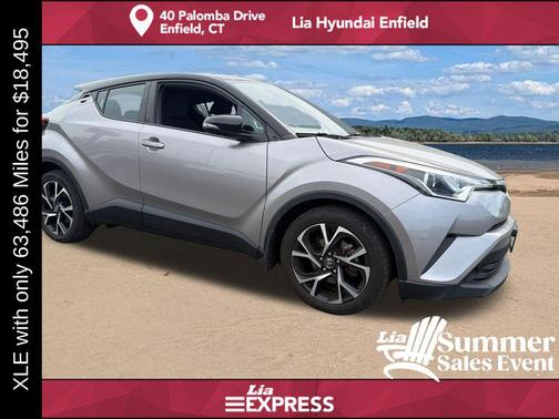 Silver Knockout Metallic w/Black Roof 2019 Toyota C-HR XLE