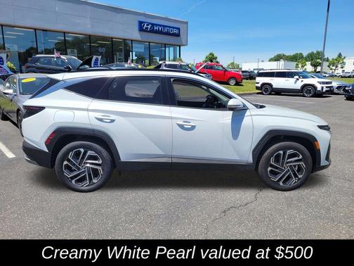Creamy White Pearl 2026 Hyundai TUCSON Plug-In Hybrid Limited
