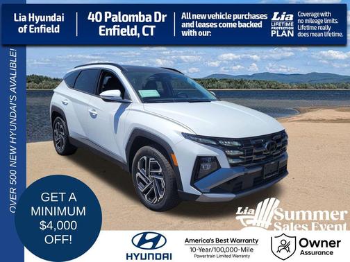 Creamy White Pearl 2026 Hyundai TUCSON Plug-In Hybrid Limited