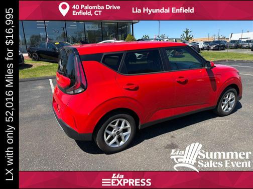 Inferno Red 2024 Kia Soul LX