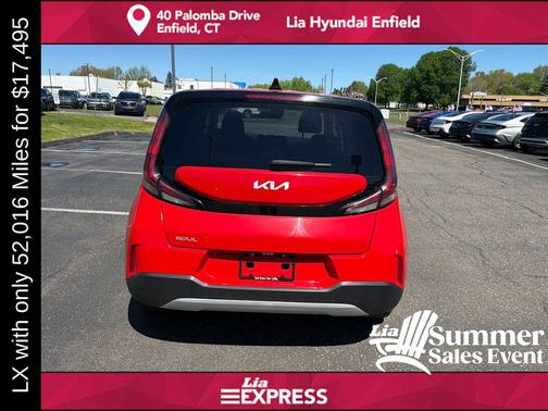 Inferno Red 2024 Kia Soul LX
