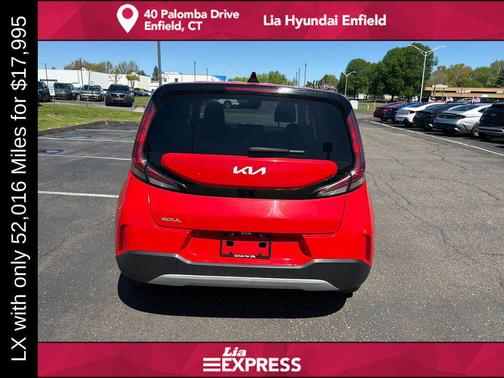 Inferno Red 2024 Kia Soul LX