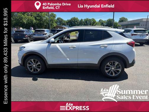 White Frost Tricoat 2022 Buick Encore GX Essence