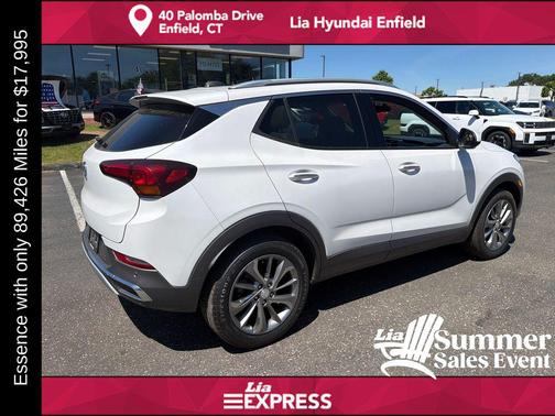 White Frost Tricoat 2022 Buick Encore GX Essence