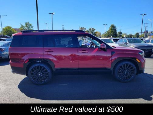 Ultimate Red 2026 Hyundai SANTA FE Calligraphy
