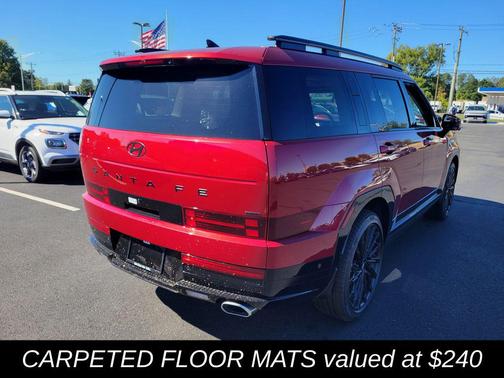 Ultimate Red 2026 Hyundai SANTA FE Calligraphy