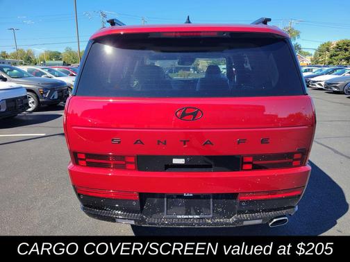 Ultimate Red 2026 Hyundai SANTA FE Calligraphy
