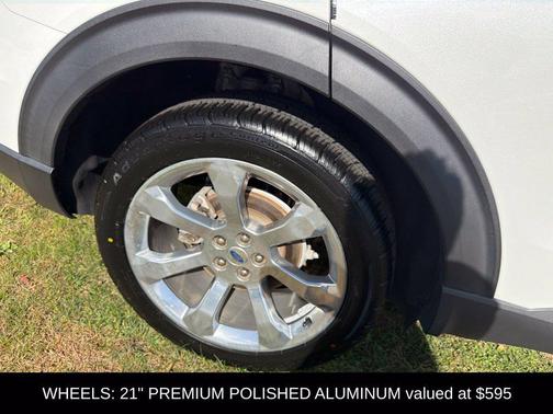 STAR WHITE MET TRI-COAT 2020 Ford Explorer Platinum