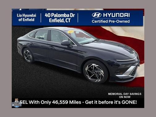 Carbon Blue 2024 Hyundai SONATA SEL