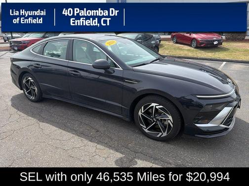 Carbon Blue 2024 Hyundai SONATA SEL