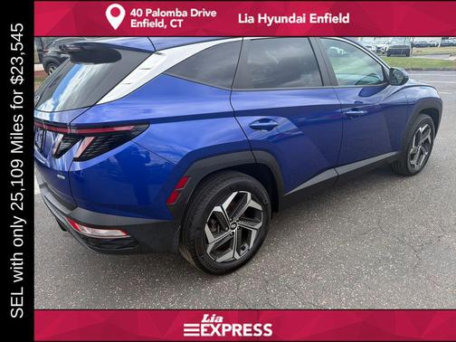 Intense Blue 2023 Hyundai TUCSON SEL