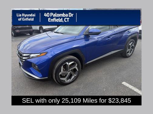 Intense Blue 2023 Hyundai TUCSON SEL