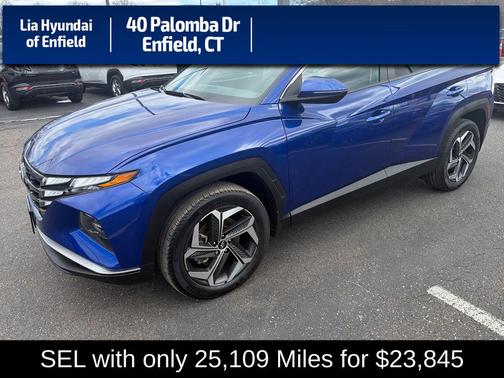 Intense Blue 2023 Hyundai TUCSON SEL