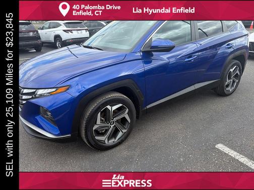 Intense Blue 2023 Hyundai TUCSON SEL