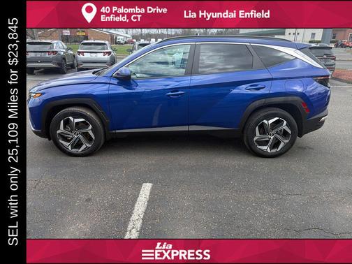 Intense Blue 2023 Hyundai TUCSON SEL