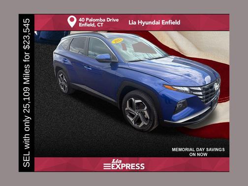 Intense Blue 2023 Hyundai TUCSON SEL