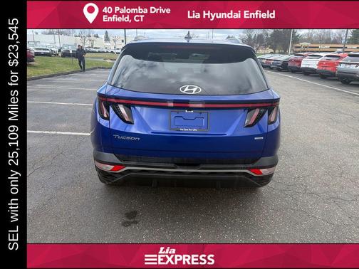 Intense Blue 2023 Hyundai TUCSON SEL