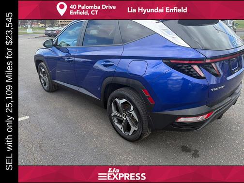 Intense Blue 2023 Hyundai TUCSON SEL