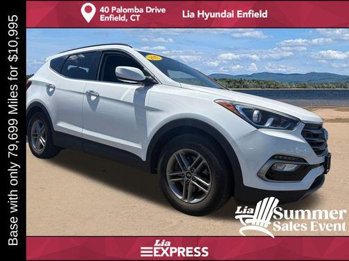 Frost White Pearl 2017 Hyundai Santa Fe Sport 2.4L