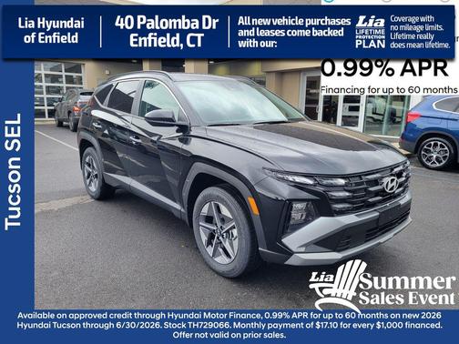 Phantom Black 2026 Hyundai TUCSON SEL