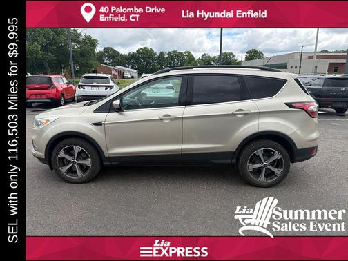 WHITE GOLD METALLIC 2018 Ford Escape SEL