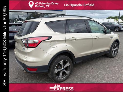 WHITE GOLD METALLIC 2018 Ford Escape SEL