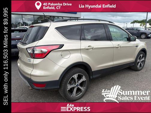 WHITE GOLD METALLIC 2018 Ford Escape SEL