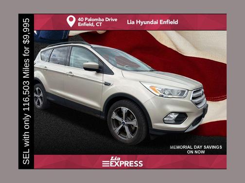 WHITE GOLD METALLIC 2018 Ford Escape SEL