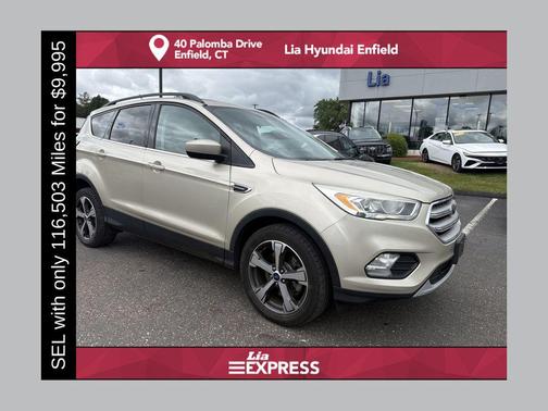 WHITE GOLD METALLIC 2018 Ford Escape SEL