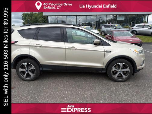 WHITE GOLD METALLIC 2018 Ford Escape SEL