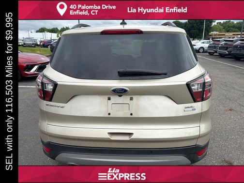 WHITE GOLD METALLIC 2018 Ford Escape SEL