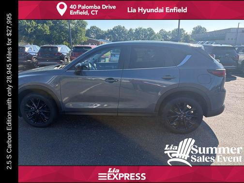 Polymetal Gray Metallic 2025 Mazda CX-5 2.5 S Carbon Edition