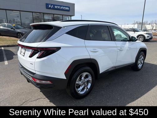 Serenity White Pearl 2023 Hyundai TUCSON SEL
