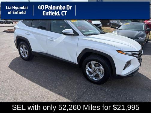 Serenity White Pearl 2023 Hyundai TUCSON SEL