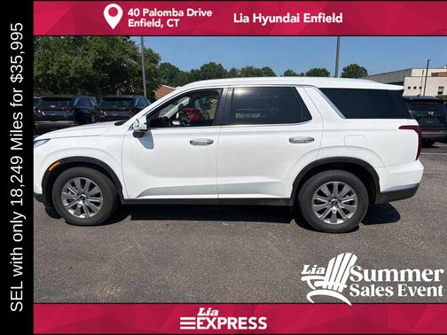 Hyper White 2025 Hyundai PALISADE SEL