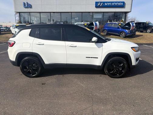 White Clearcoat 2020 Jeep Compass Latitude