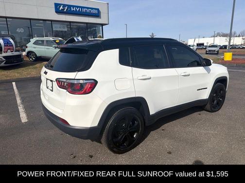 White Clearcoat 2020 Jeep Compass Latitude