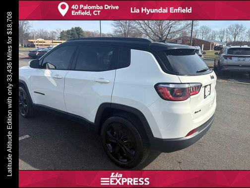 White Clearcoat 2020 Jeep Compass Latitude