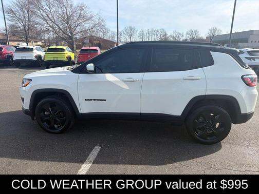 White Clearcoat 2020 Jeep Compass Latitude