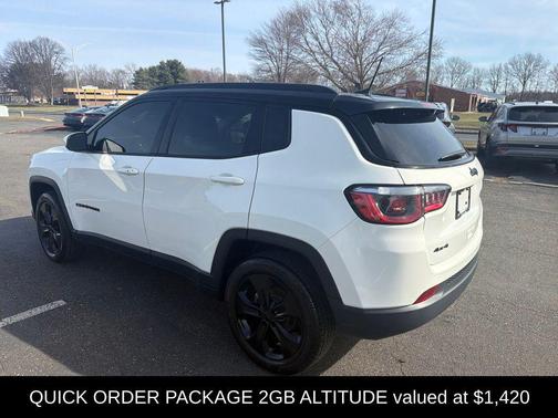 White Clearcoat 2020 Jeep Compass Latitude