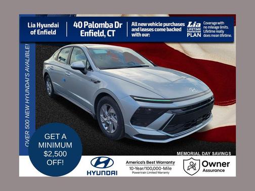 Aero Silver 2026 Hyundai SONATA SE